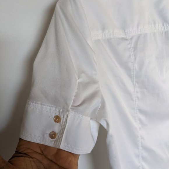 Classic Banana Republic white  shirt - Picture 4 of 8